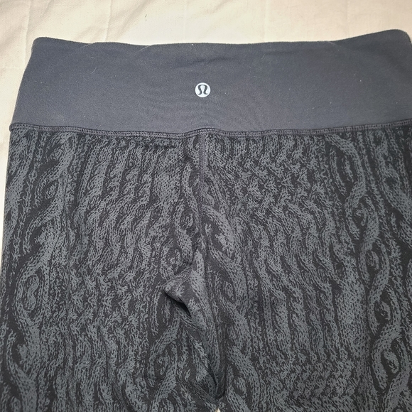 Wunder Under Pants Grey Black Knit Pattern Women's Size 6 Low Rise - Picture 9 of 10